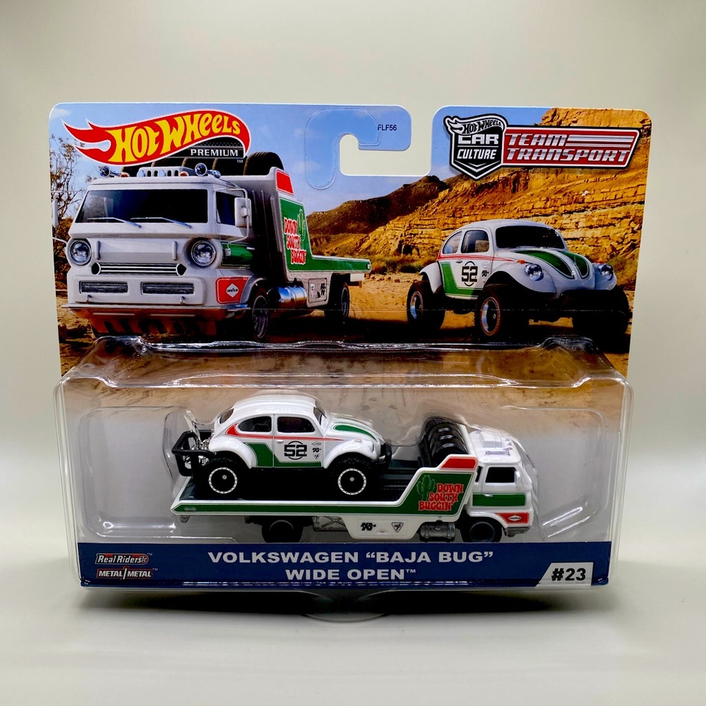 Mattel Hot Wheels Team Transport Baja Bug Wide Open NEW IN BOX